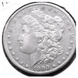 1900 O MORGAN DOLLAR XF