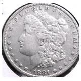 1881 MORGAN DOLLAR XF