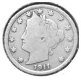 1911 V NICKEL VG