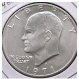 1971 S  SILVER IKE DOLLAR