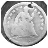 1855 O HALF DIME AG