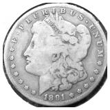 1891 O MORGAN DOLLAR G