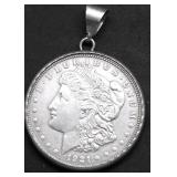 1921 MORGAN DOLLAR PENDANT