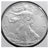 2018 SILVER EAGLE GEM