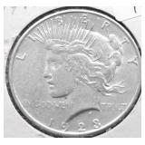 2023 S PEACE DOLLAR VF
