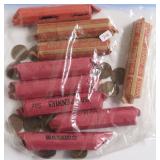 9 ROLLS OF WHEAT CENTS