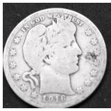 1916 BARBER QUARTER VG