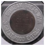 SUNBEAM BREAD 1955 D CHOIC BU