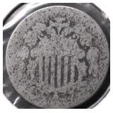 NO DATE SHIELD NICKEL