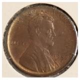 1909 S LINCOLN CENT AU