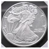 1/2 OZ .999 SILVER ROUND