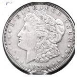 1921 D MORGAN DOLLAR XF