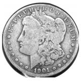 1901 O MORGAN DOLLAR VG