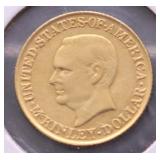 1916 MCKINLEY GOLD DOLLAR AU