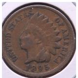1895 INDIAN HEAD CENT VF