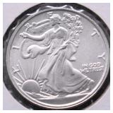 1/10 OZ .999 SILVER ROUND
