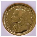 1903 LEWIS & CLARK GOLD DOLLAR AU DETAILS