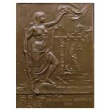 1907 BRONZE SHOOTING MEDAL