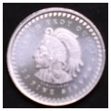 1/10  0Z .999 SILVER LIBERTAD