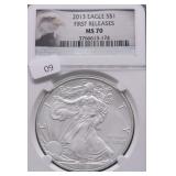 2013 NGC MS70 SILVER EAGLE