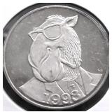 1 OZ .999 SILVER ROUND