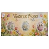 6 GRAMS .999 SILVER EASTER EGGS