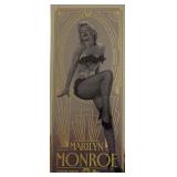 MARYLIN MONROE  SILVER  BACK