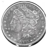 1883 MORGAN DOLLAR XF