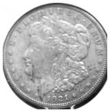 1921 S MORGAN DOLLAR XF