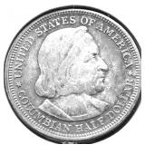 1892 COLUMBIAN EXPO HALF DOLLAR AU
