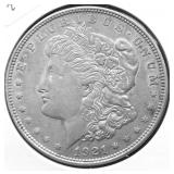 1921 MORGAN DOLLAR AU