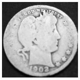 1902 O BARBER QUARTER AG