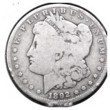 1892 S MORGAN DOLLAR G