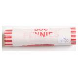 GEM BU RED BANK ROLL OF 2025 PENNIES