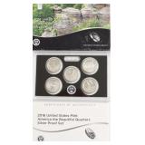 2016 SILVER PROOF QUARTER SET