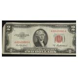 2 $ US LEGAL TENDER VF