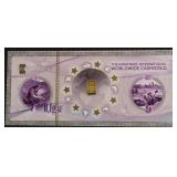 CASH GOLD .1 GRAM .9999 GOLD