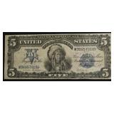 1899 5 $ SILVER CERTIFICATE  VF