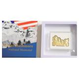MT RUSHMORE MEDAL NOT SILVER