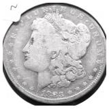 1883 O MORGAN DOLLAR VG
