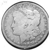 1900 O MORGAN DOLLAR VG