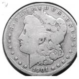 1901 O MORGAN DOLLAR VG