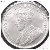1936 GEM BU CANADA SILVER DOLLAR