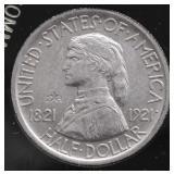 1921 MISSOURI 2X4 HALF DOLLAR AU