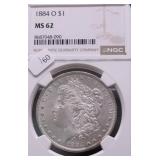 1884 O NGC MS62 MORGAN DOLLAR