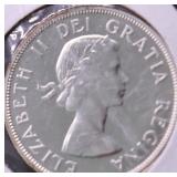 1963 GEM BU CANADA SILVER DOLLAR