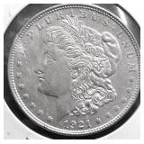 1921 MORGAN DOLLAR XF