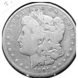 1901 O MORGAN DOLLAR VG