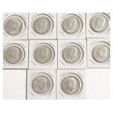 10 40 % SILVER HALF DOLLARS