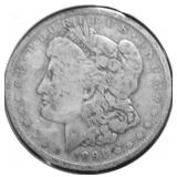 1891 O MORGAN DOLLAR VG